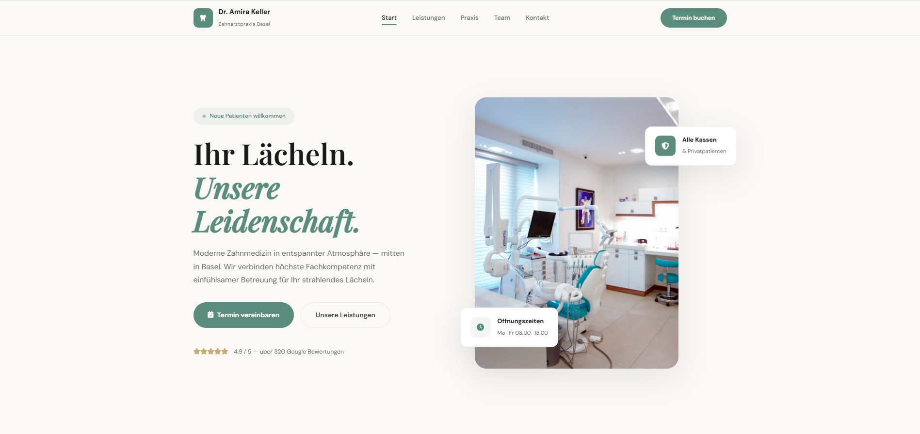 Dr. Amira Keller Zahnarztpraxis Basel